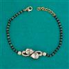 Kundan Hand Mangalsutra Bracelet with Mehndi Plating Carat Plating