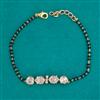 Kundan Hand Mangalsutra Bracelet with Mehndi Plating Carat Plating