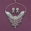 Kundan Choker Necklace With Mehndi Plating