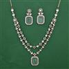 Kundan Layered Necklace with Mehndi Plating