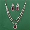 Kundan Layered Necklace with Mehndi Plating