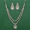 Kundan Layered Necklace with Mehndi Plating