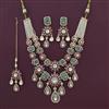 Kundan Layered Necklace with Carat Plating