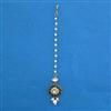 Kundan Pearl Tikka with Mehndi Plating