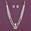Kundan Pearl Necklace with Carat Plating