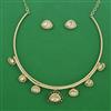 Kundan Hasli Necklace with Carat Plating