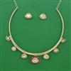 Kundan Hasli Necklace with Carat Plating