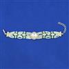 Kundan Pearl Bracelet with Carat Plating