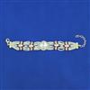 Kundan Pearl Bracelet with Carat Plating
