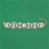 Kundan Pearl Bracelet with Carat Plating