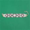 Kundan Pearl Bracelet with Carat Plating