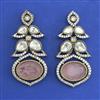 Kundan Classic Earring with Mehndi Plating