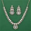 Kundan Classic Necklace with Mehndi Plating