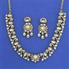 Kundan Classic Necklace with Mehndi Plating