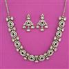 Kundan Classic Necklace with Mehndi Plating