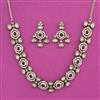 Kundan Classic Necklace with Mehndi Plating