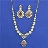 Kundan Classic Necklace with Mehndi Plating