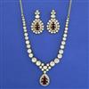 Kundan Classic Necklace with Mehndi Plating