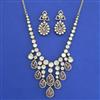 Kundan Classic Necklace with Mehndi Plating