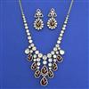 Kundan Classic Necklace with Mehndi Plating