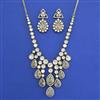 Kundan Classic Necklace with Mehndi Plating