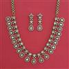 Kundan Classic Necklace with Mehndi Plating