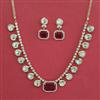 Kundan Classic Necklace with Carat Plating