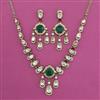 Kundan Classic Necklace with Mehndi Plating