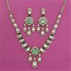 Kundan Classic Necklace with Mehndi Plating