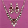 Kundan Classic Necklace with Mehndi Plating