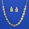 Kundan Classic Necklace with Mehndi Plating Carat Plating