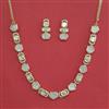 Kundan Classic Necklace with Mehndi Plating Carat Plating