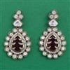 Kundan Classic Earring with Mehndi Plating