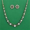 Kundan Classic Necklace with Mehndi Plating