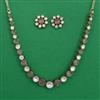 Kundan Classic Necklace with Mehndi Plating