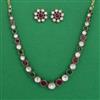 Kundan Classic Necklace with Mehndi Plating