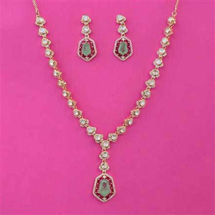 Kundan Classic Necklace with Carat Plating