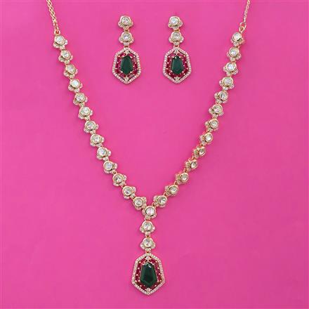 Kundan Classic Necklace with Carat Plating
