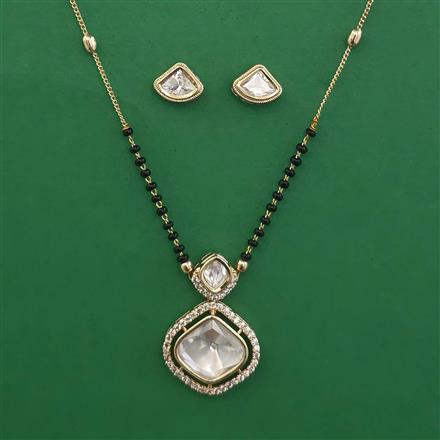 Kundan Classic Mangalsutra with Carat Plating