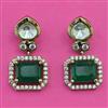 Kundan Classic Earring with Mehndi Plating