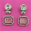 Kundan Classic Earring with Mehndi Plating