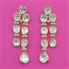 Kundan Classic Earring with Mehndi Plating Carat Plating
