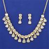 Kundan Classic Necklace with Mehndi Plating Carat Plating