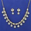 Kundan Classic Necklace with Mehndi Plating Carat Plating