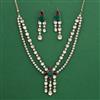 Kundan Classic Necklace with Mehndi Plating
