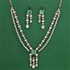 Kundan Classic Necklace with Mehndi Plating