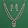 Kundan Classic Necklace with Mehndi Plating