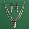 Kundan Classic Necklace with Mehndi Plating