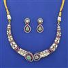 Kundan Classic Necklace with Mehndi Plating