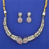Kundan Classic Necklace with Mehndi Plating